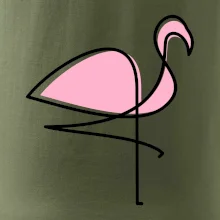 Plameňák na hubené noze