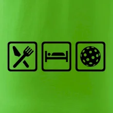 Eat sleep florbal v řadě