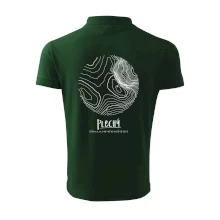 Plechý - vrstevnice v kruhu