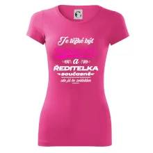 Je těžké být princezna - ředitelka