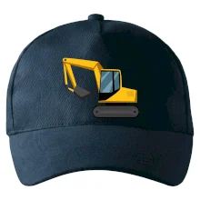 Bagr bez nápisu  z boku