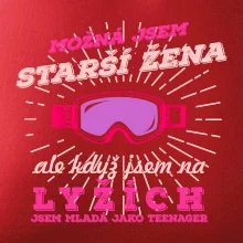 Lyže - možná jsem starší žena