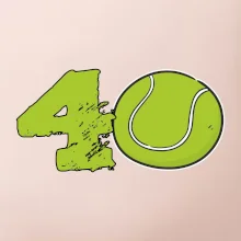 Tenis kulaté narozeniny 40