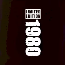 Limited edition 1980 pruh