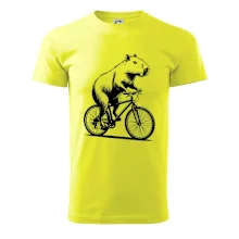 Kapybara na kole černá