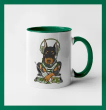 Bojový dobrman (Pecka design)