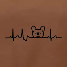 EKG Francouzský buldoček hlava