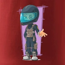 Vesmírný voják fialový