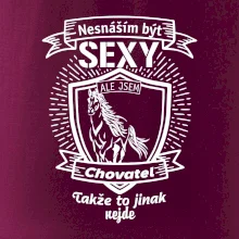 Nesnáším být sexy - chovatel koní erb