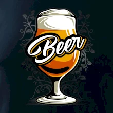 Beer sklenice s nožkou