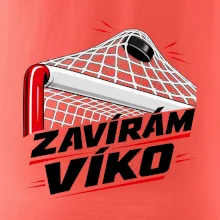 Hokejový střelec zavírám víko