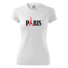 Paris nápis Eiffelova věž