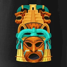 Mayové maska s pyramidou