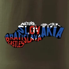 Mapy - názvy měst - Slovensko