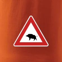 Dopravní značka - Pozor divočák