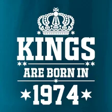 Kings are born in 1974