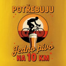 Potřebuju jedno pivo na 10 km