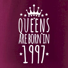 Queens are born in 1997 Queens are born in 1997