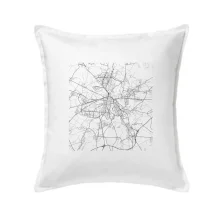 Mapy měst černobílé Plzeň