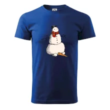 Sněhulák se spadlým nosem