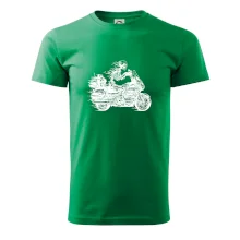 Cestovní motorka kostra