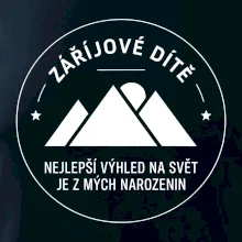 Zářijové dítě. Nejlepší výhled na svět je z mých narozenin