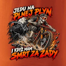 Kostlivec na horském kole ujíždí smrti