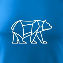 Geometrie lední medvěd chodící