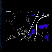 Chlumec 403 39 mapa s vodními toky