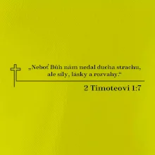 Citáty z bible - 2 Timoteovi 1:7