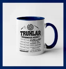 Hodinová mzda truhlář