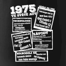 V kostce pro fanouška automobilismu 1975