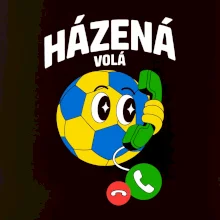 Karikatura házená volá