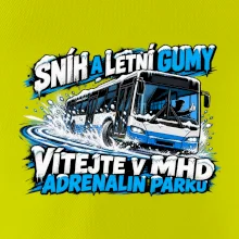 Sníh a letní gumy MHD adrenalin park