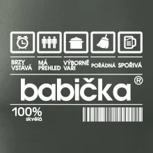 Čárový kód babička Čárový kód babička