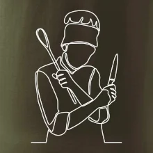 Kuchař jedním tahem