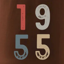 Vintage číslice 1955