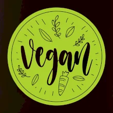 Vegan zelenina v kruhu