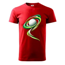 Golfový míček zelená dynamika