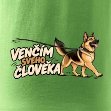 Venčím svého člověka - německý ovčák