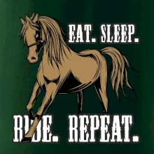 Eat Sleep Ride Repeat Western
