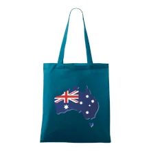 Austrálie - vlajka mapa