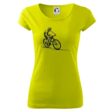 MTB kreslený cyklista MTB kreslený cyklista