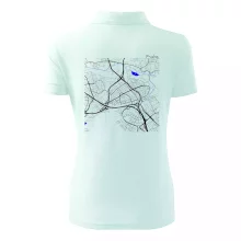 Praha - 14100 mapa s vodními toky