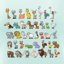 Triko plné zvířátek