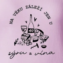 40 na věku záleží jen u sýru a vína