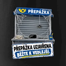 Přepážka uzavřena běžte k vedlejší