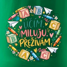 Učím miluju přežívám školní abeceda