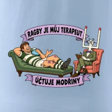 Ragby je můj terapeut, účtuje modřiny