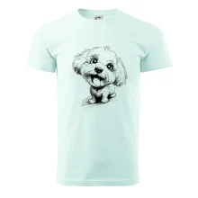 Černobílá karikatura Bišonek